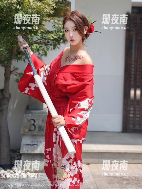 Xiuren秀人网 - 分享作品集：林昔予yorki与那条似乎越来越迷人的红裙，奥……不会是魔法吧？