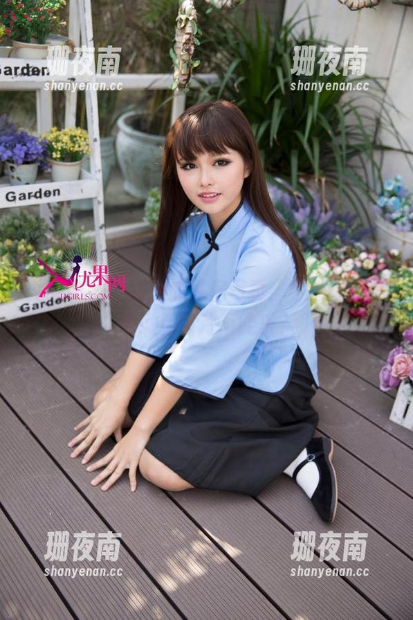 尤果网-王翊涵 尤果网 - 王翊涵的私房写真:学妹视角,谁说看照片不能乐?
