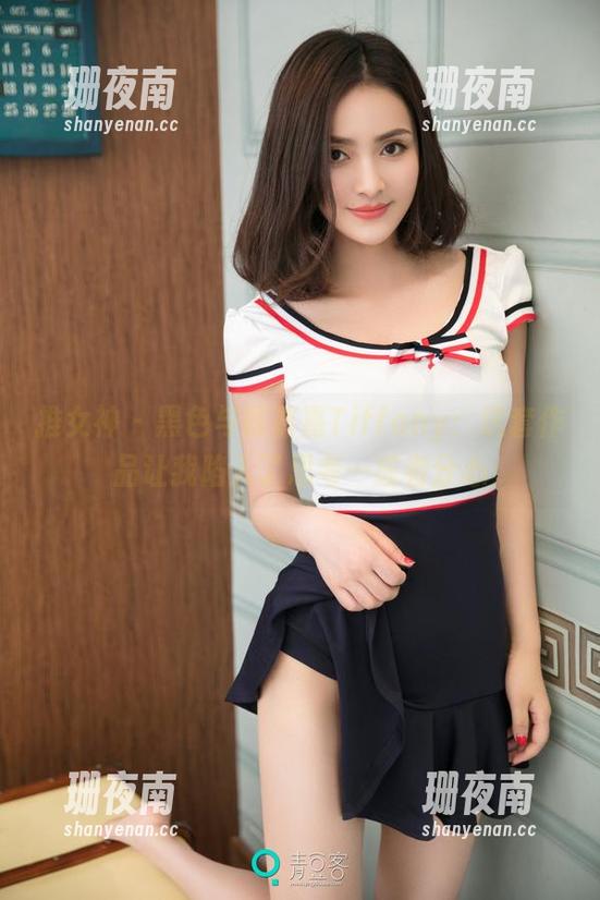 推女神-陈嘉嘉Tiffany 推女神 - 黑色与陈嘉嘉Tiffany:这套作品让我陷入了思考…或者分心