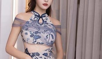 秀人网 – 小逗逗的吊带探险,图库里的一抹惊艳